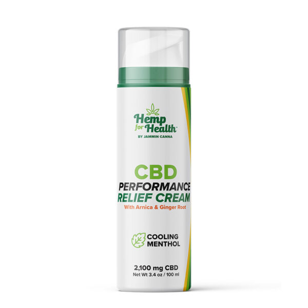 CBD Performance Hemp Relief Cream - Soothing hemp-derived CBD