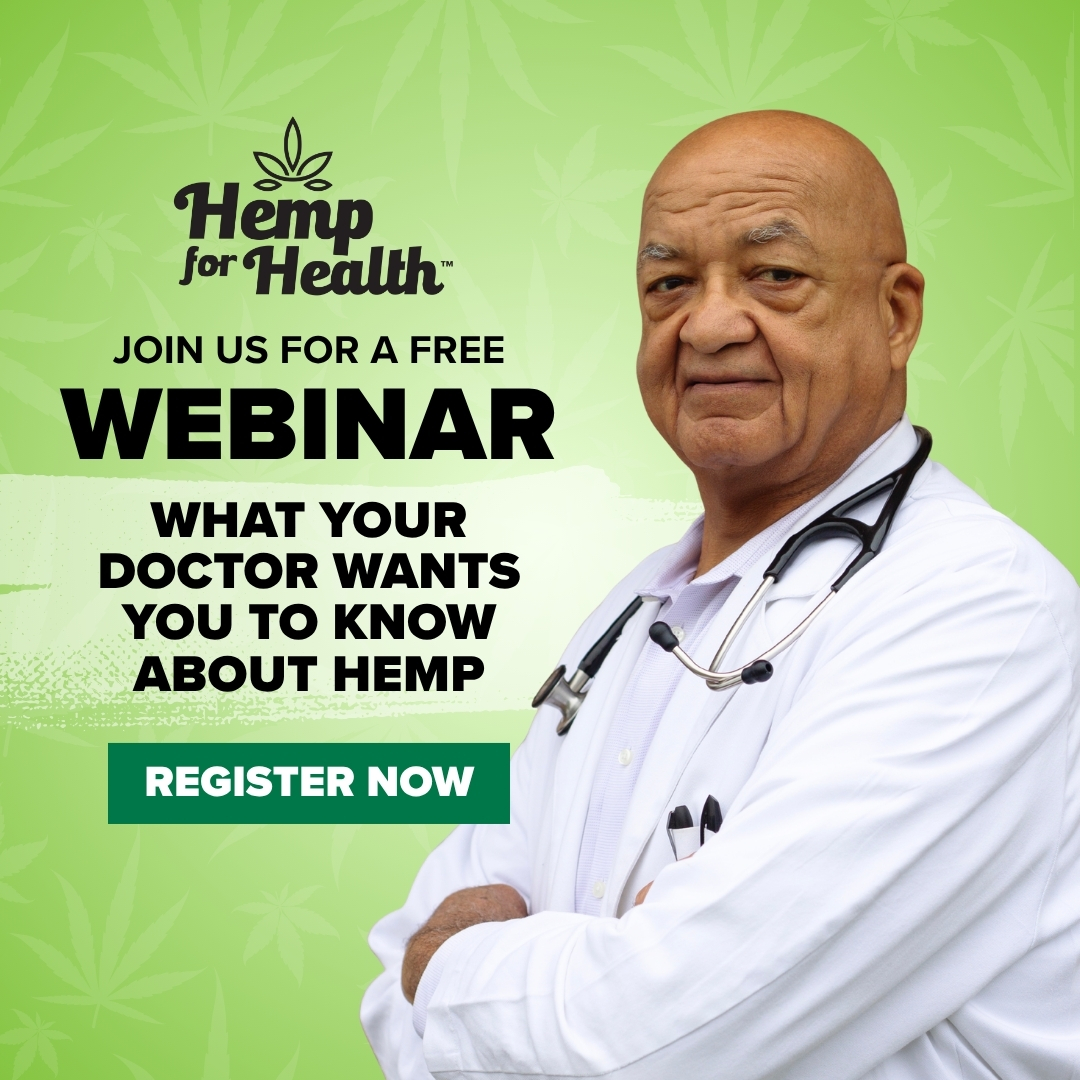 Free Webinar with Dr Vaz - What your doctor wants you to know about hemp